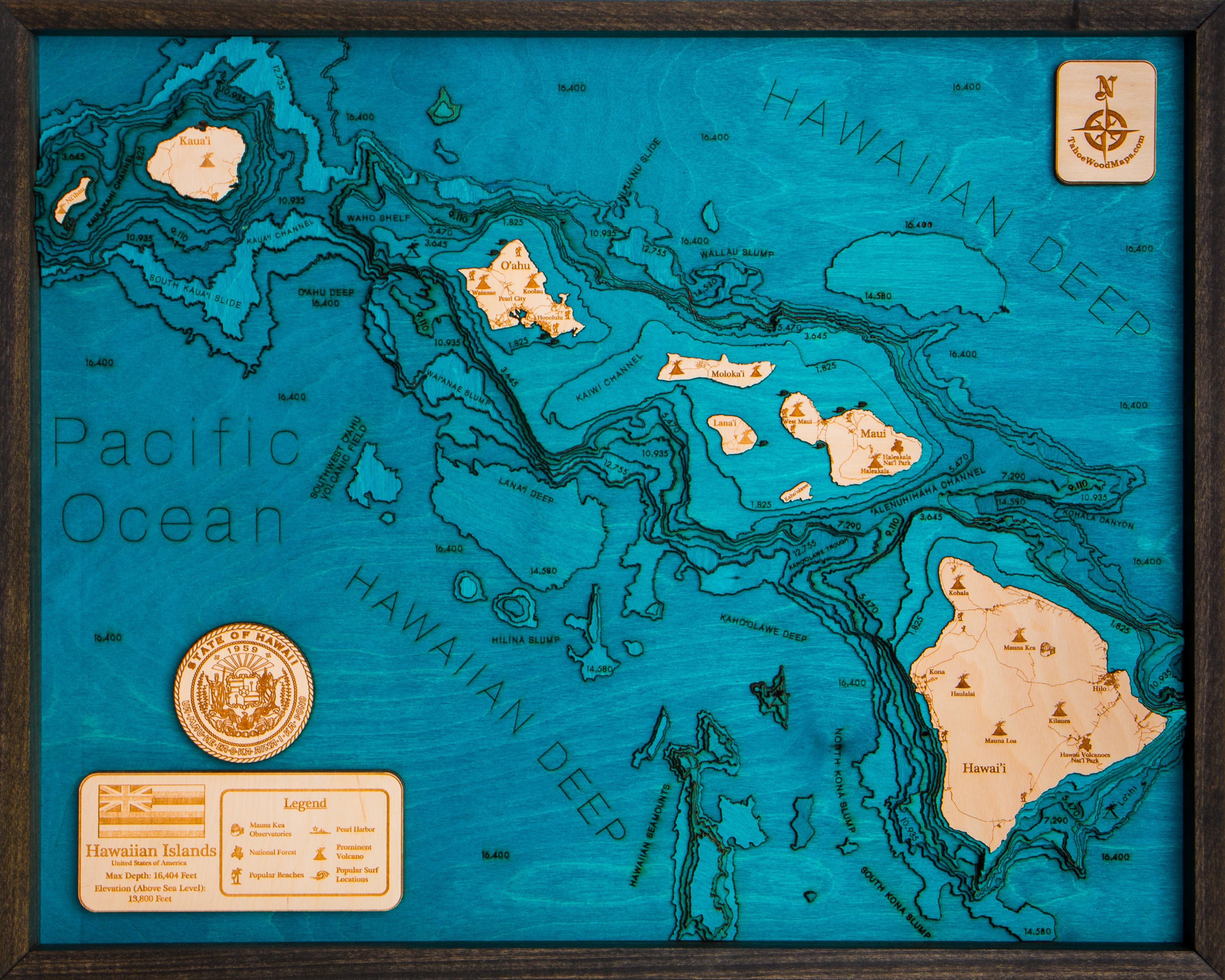 (Hawaiian Islands)